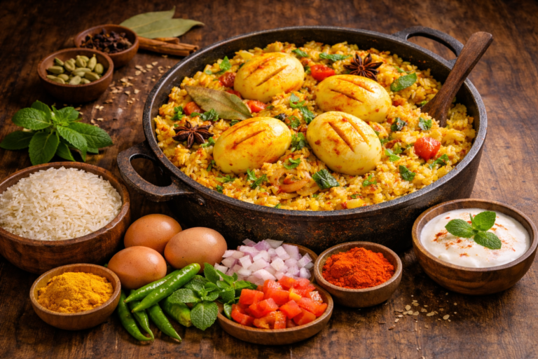 EGG RICE -A one-pot quickie