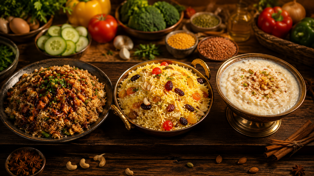 Processed Rice Dishes